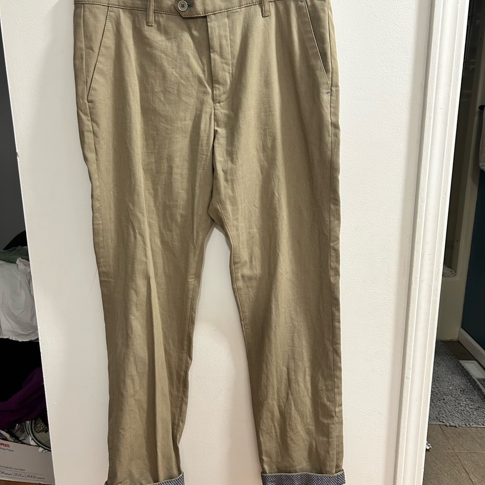 Ted Baker‎ Men's Sz 34 Tan Dress Pants